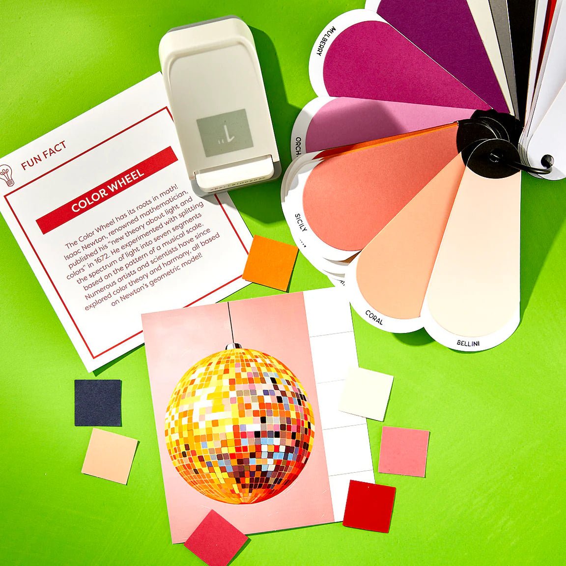 DIY Color Deck Builder Bundle - Box, Cards, 1" Paper Punch and Cardstock - Honey Bee Stamps