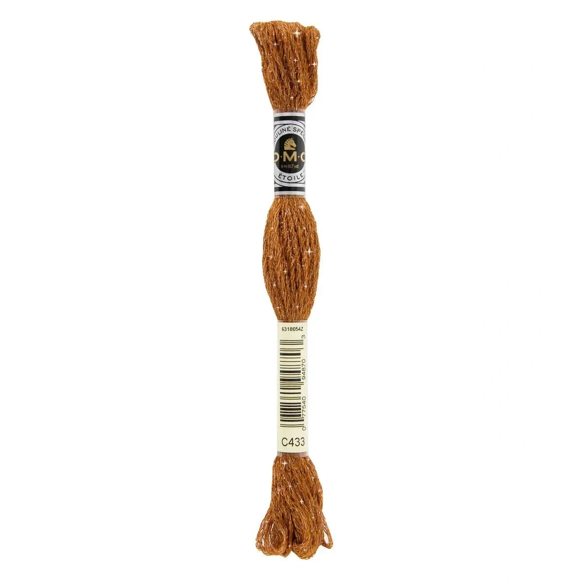 DMC 6 - Strand Etoile Embroidery Floss 8.7yd - Medium Brown - Honey Bee Stamps