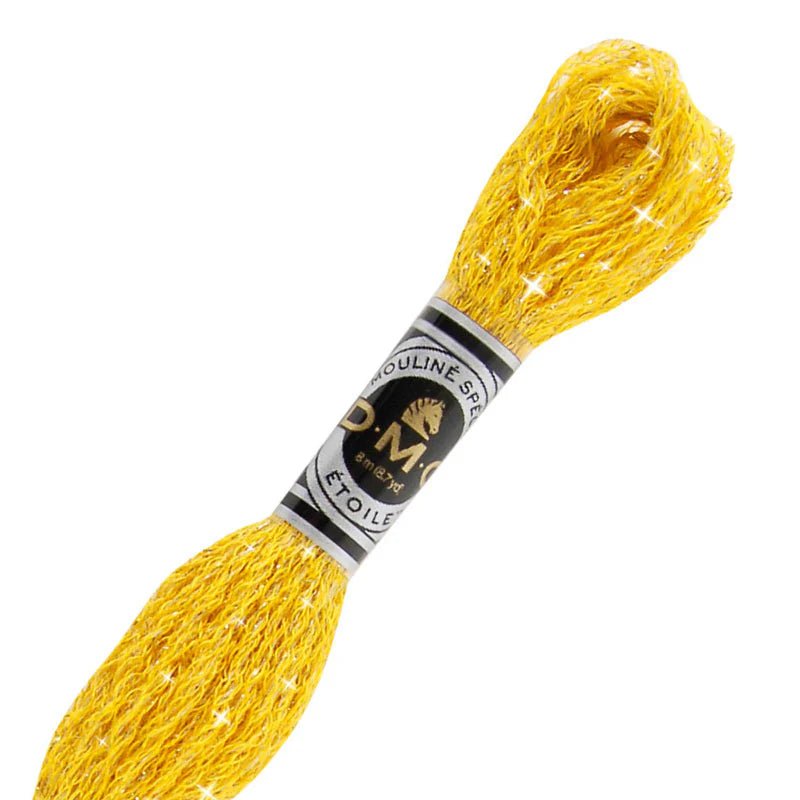 DMC 6 - Strand Etoile Embroidery Floss 8.7yd - Medium Light Topaz - Honey Bee Stamps
