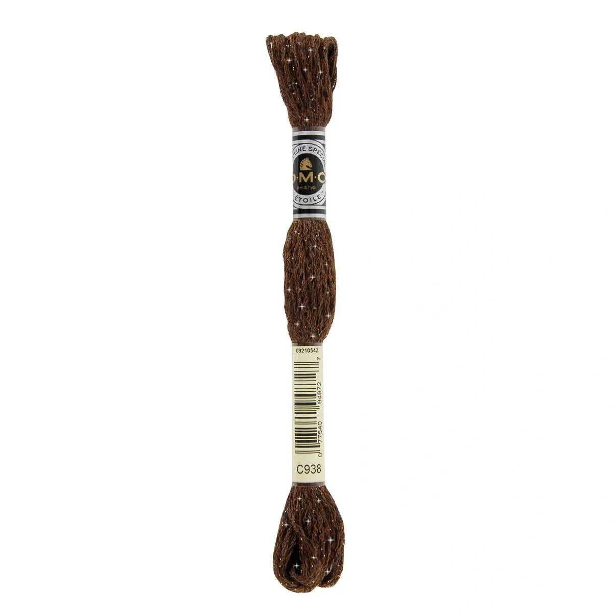 DMC 6 - Strand Etoile Embroidery Floss 8.7yd - Ultra Dark Coffee Brown - Honey Bee Stamps