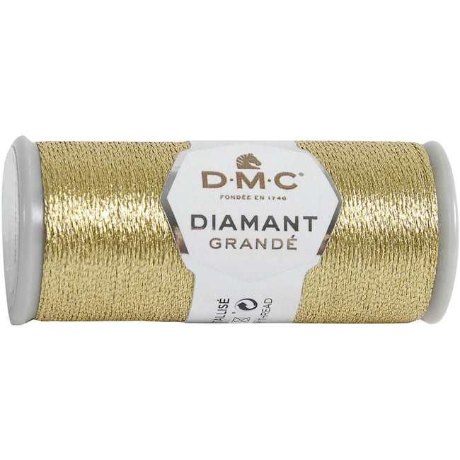 DMC Diamant Grande Metallic Thread 21.8yd - Light Gold - Honey Bee Stamps