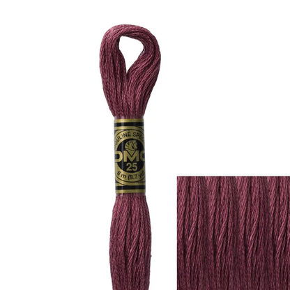 DMC Embroidery Floss, 6 - Strand - Antique Mauve Dark 315 - Honey Bee Stamps