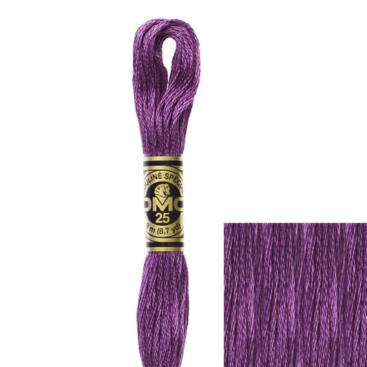 DMC Embroidery Floss, 6 - Strand - Antique Violet Dark 327 - Honey Bee Stamps