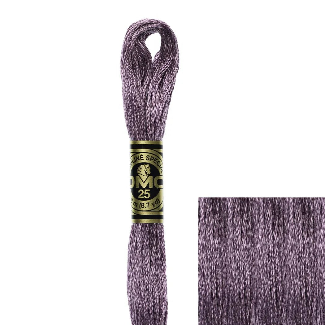 DMC Embroidery Floss, 6 - Strand - Antique Violet Medium 3041 - Honey Bee Stamps
