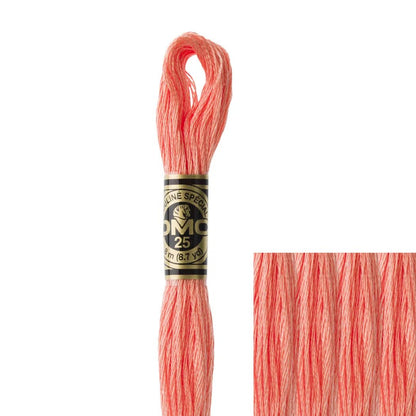 DMC Embroidery Floss, 6 - Strand - Apricot 3341 - Honey Bee Stamps