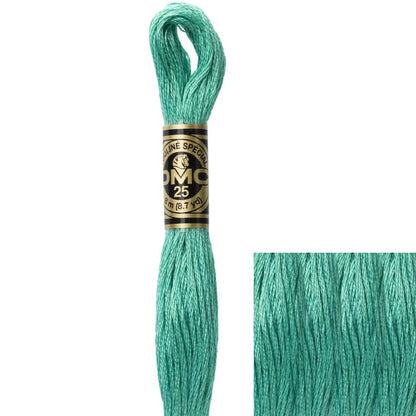 DMC Embroidery Floss, 6 - Strand - Aquamarine 992 - Honey Bee Stamps