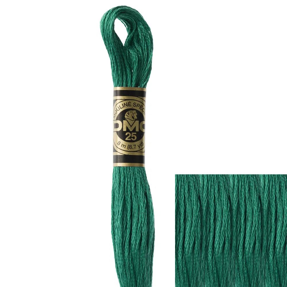 DMC Embroidery Floss, 6 - Strand - Aquamarine Dark 991 - Honey Bee Stamps