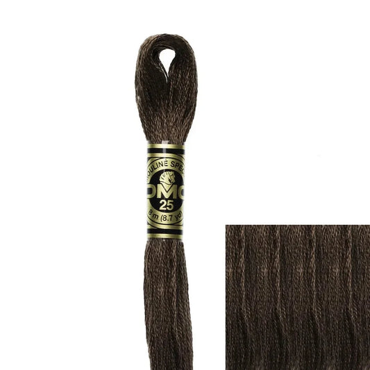DMC Embroidery Floss, 6 - Strand - Beige Brown Very Dark 838 - Honey Bee Stamps