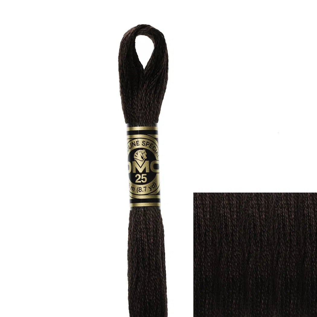 DMC Embroidery Floss, 6 - Strand - Black Brown 3371 - Honey Bee Stamps