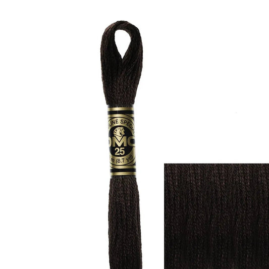 DMC Embroidery Floss, 6 - Strand - Black Brown 3371 - Honey Bee Stamps