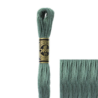 DMC Embroidery Floss, 6 - Strand - Blue Green Dark 501 - Honey Bee Stamps