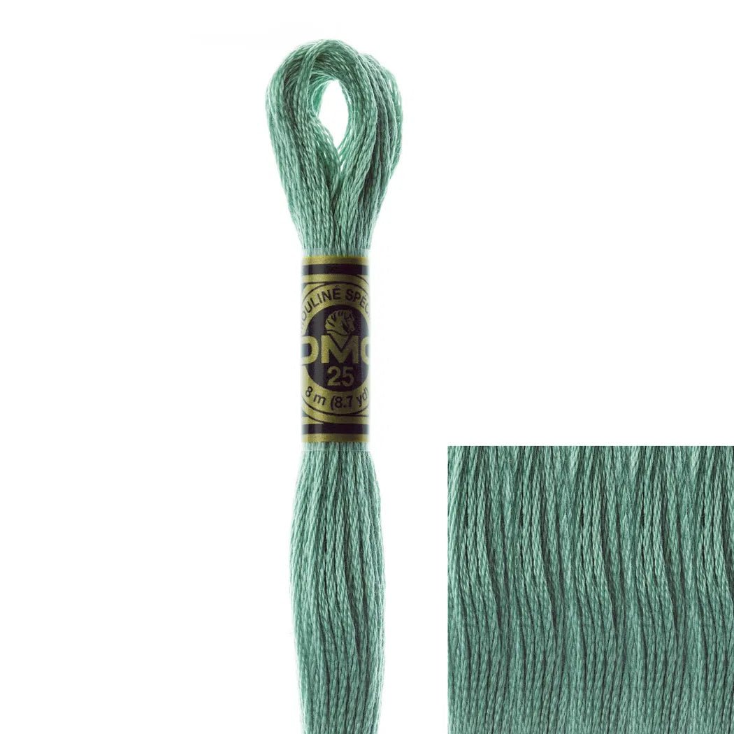 DMC Embroidery Floss, 6 - Strand - Blue Green Medium 503 - Honey Bee Stamps