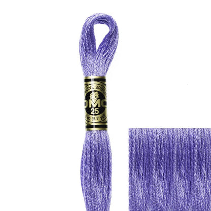 DMC Embroidery Floss, 6 - Strand - Blue Violet 340 - Honey Bee Stamps