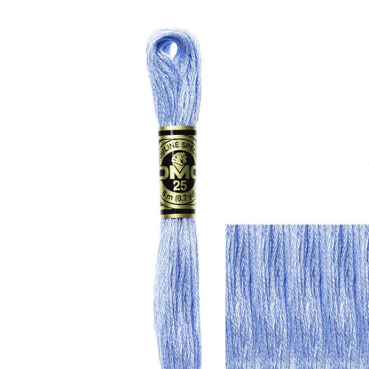 DMC Embroidery Floss, 6 - Strand - Blue Violet Light 341 - Honey Bee Stamps
