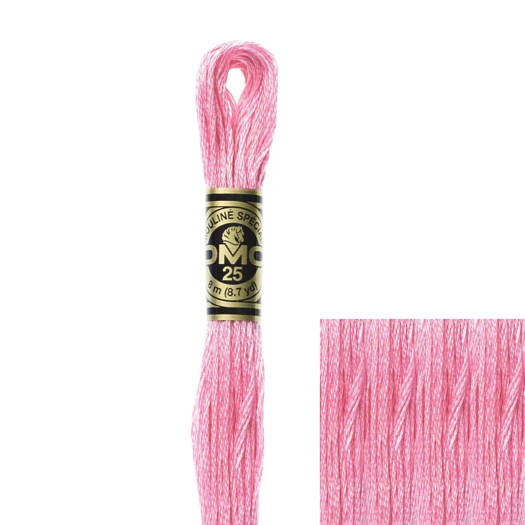 DMC Embroidery Floss, 6 - Strand - Cranberry Light 604 - Honey Bee Stamps