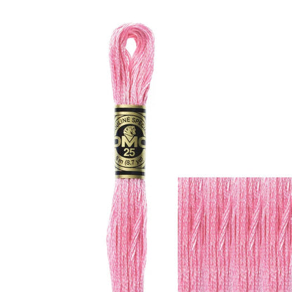 DMC Embroidery Floss, 6 - Strand - Cranberry Light 604 - Honey Bee Stamps