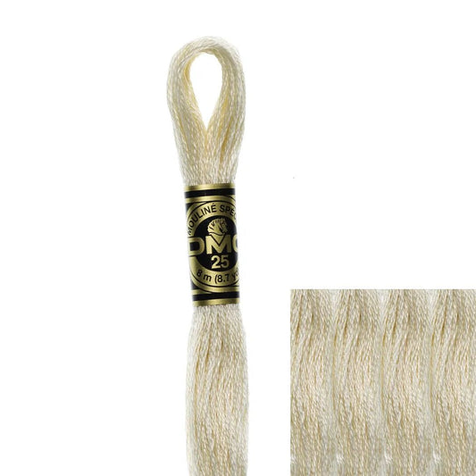 DMC Embroidery Floss, 6 - Strand - Cream 712 - Honey Bee Stamps