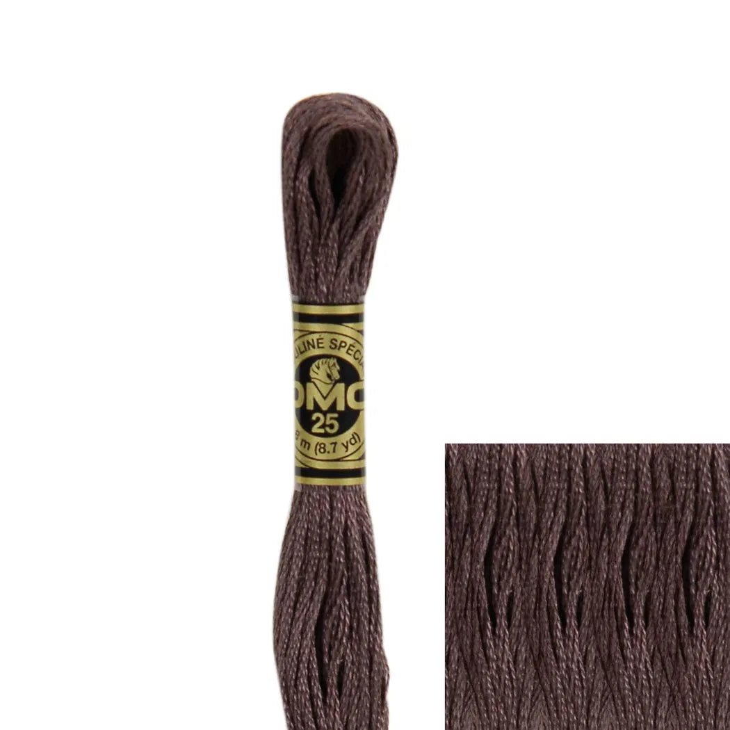 DMC Embroidery Floss, 6 - Strand - Dark Cocoa 09 - Honey Bee Stamps