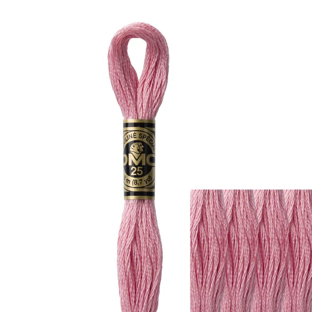 DMC Embroidery Floss, 6 - Strand - Dusty Rose Light 3354 - Honey Bee Stamps