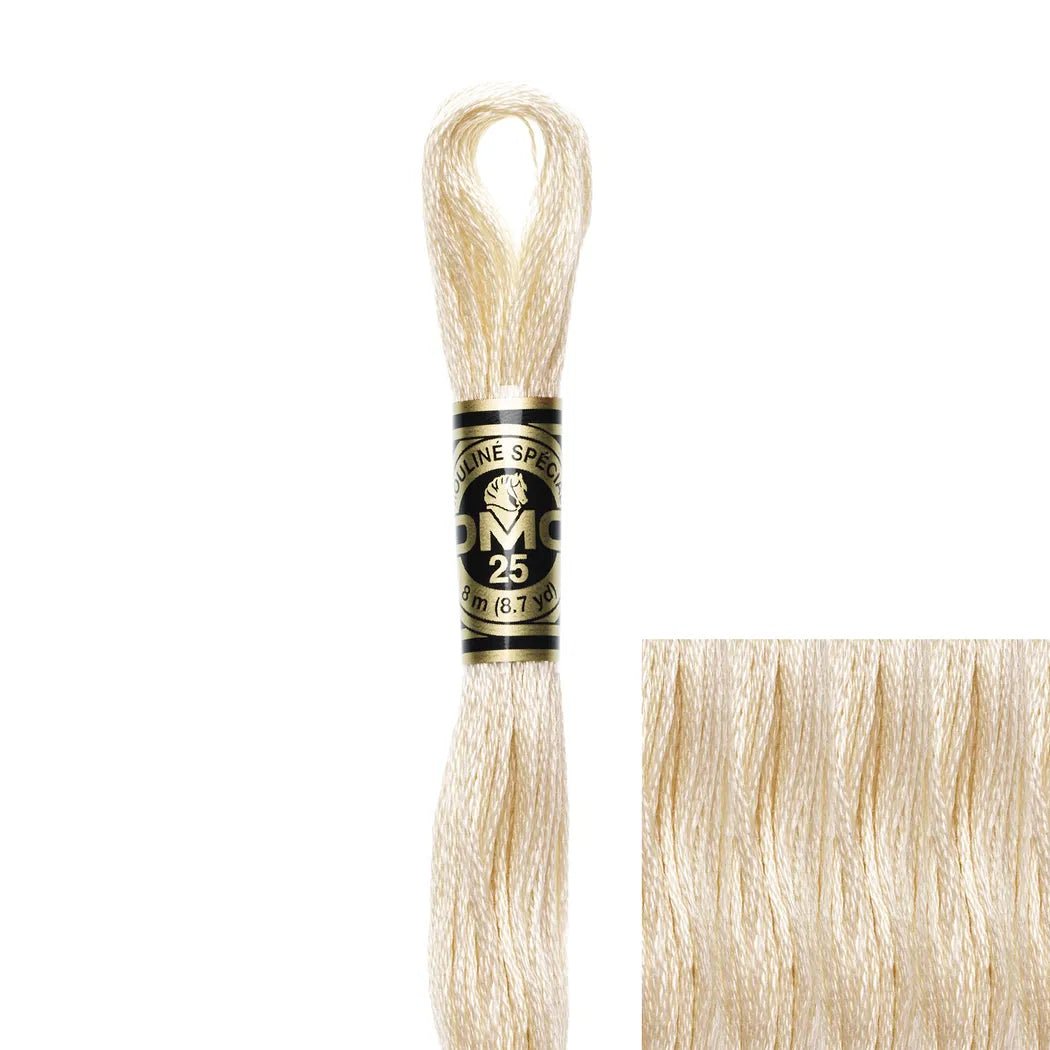 DMC Embroidery Floss, 6 - Strand - Ecru - Honey Bee Stamps