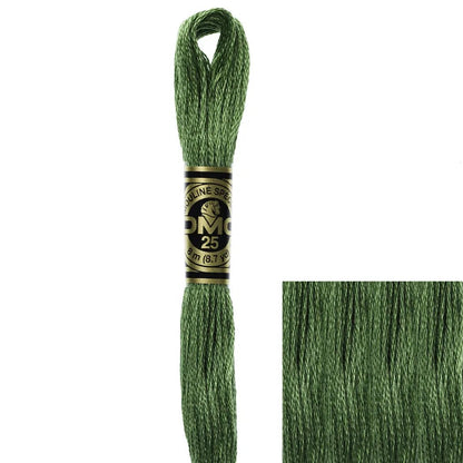 DMC Embroidery Floss, 6 - Strand - Forest Green Dark 987 - Honey Bee Stamps