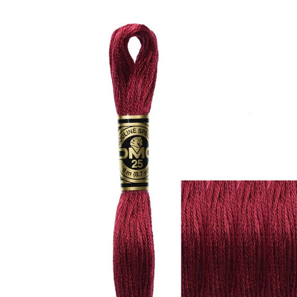 DMC Embroidery Floss, 6 - Strand - Garnet 816 - Honey Bee Stamps