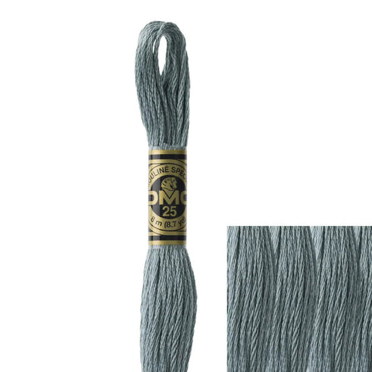 DMC Embroidery Floss, 6 - Strand - Gray Green Medium 926 - Honey Bee Stamps