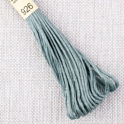 DMC Embroidery Floss, 6 - Strand - Gray Green Medium 926 - Honey Bee Stamps