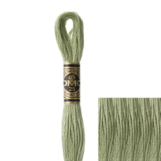 DMC Embroidery Floss, 6 - Strand - Green Gray 3053 - Honey Bee Stamps