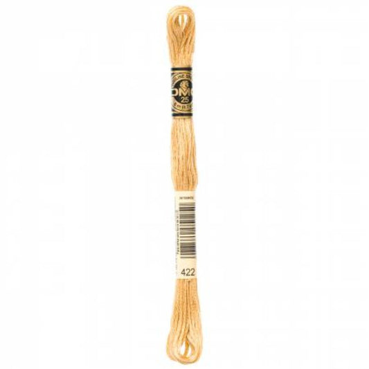 DMC Embroidery Floss, 6 - Strand - Hazelnut Brown Light 422 - Honey Bee Stamps
