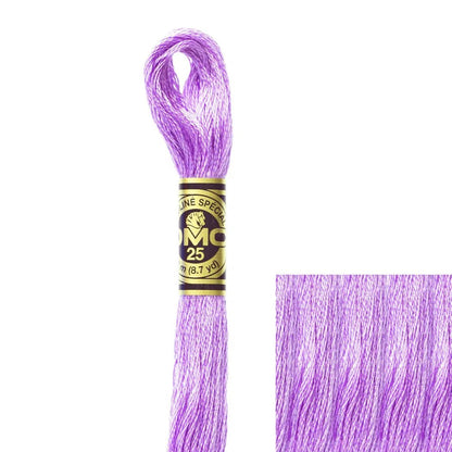 DMC Embroidery Floss, 6 - Strand - Lavender Dark 209 - Honey Bee Stamps