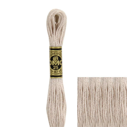 DMC Embroidery Floss, 6 - Strand - Light Driftwood Medium 06 - Honey Bee Stamps