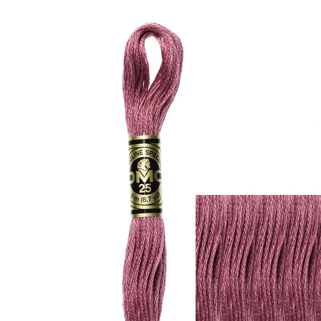 DMC Embroidery Floss, 6 - Strand - Mauve 3687 - Honey Bee Stamps