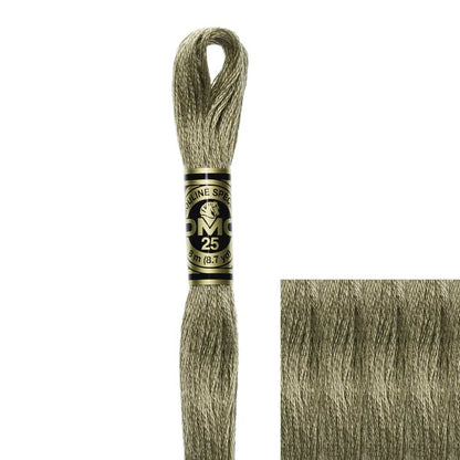DMC Embroidery Floss, 6-Strand - Mocha Brown Medium #3032 – Honey
