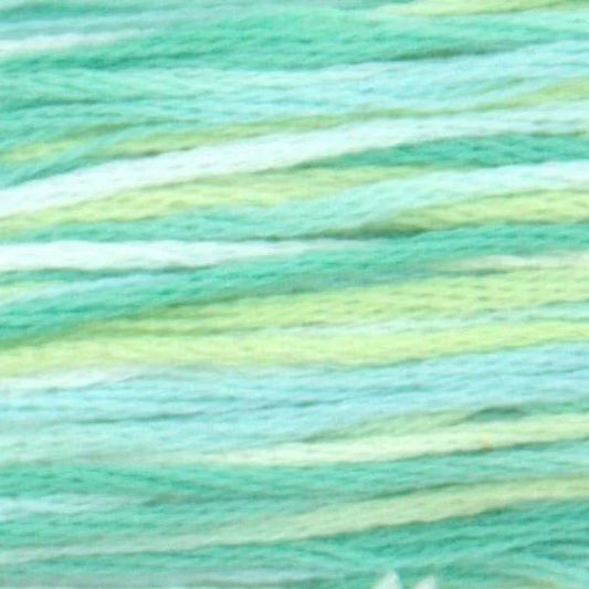 DMC Embroidery Floss, 6 - Strand Multi - Color Variations - Water Lillies - Honey Bee Stamps