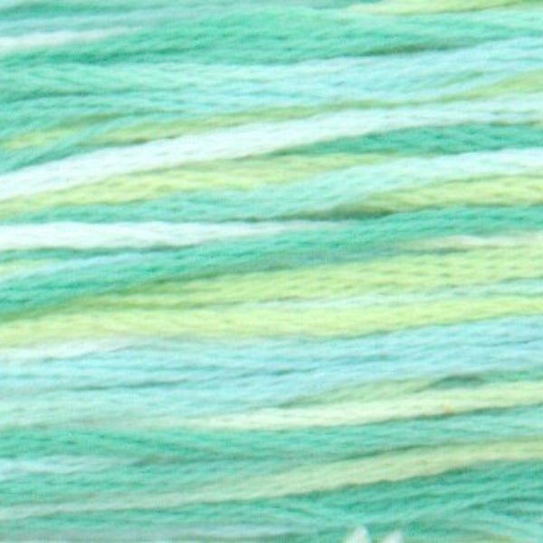 DMC Embroidery Floss, 6 - Strand Multi - Color Variations - Water Lillies - Honey Bee Stamps