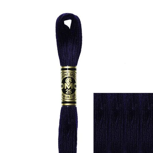 DMC Embroidery Floss, 6 - Strand - Navy Blue Very Dark 939 - Honey Bee Stamps