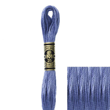 DMC Embroidery Floss, 6 - Strand - Navy Blue Very Light 322 - Honey Bee Stamps