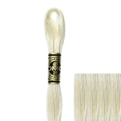 DMC Embroidery Floss, 6 - Strand - Off White 746 - Honey Bee Stamps