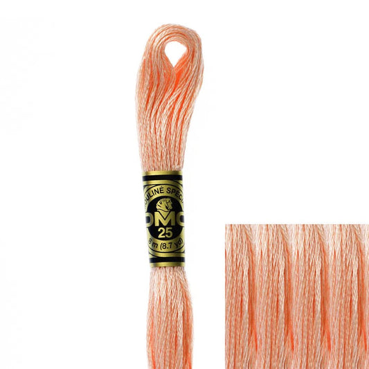 DMC Embroidery Floss, 6 - Strand - Peach 353 - Honey Bee Stamps