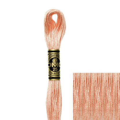 DMC Embroidery Floss, 6 - Strand - Peach Light 754 - Honey Bee Stamps