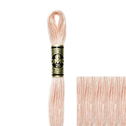 DMC Embroidery Floss, 6 - Strand - Peach Very Light 948 - Honey Bee Stamps