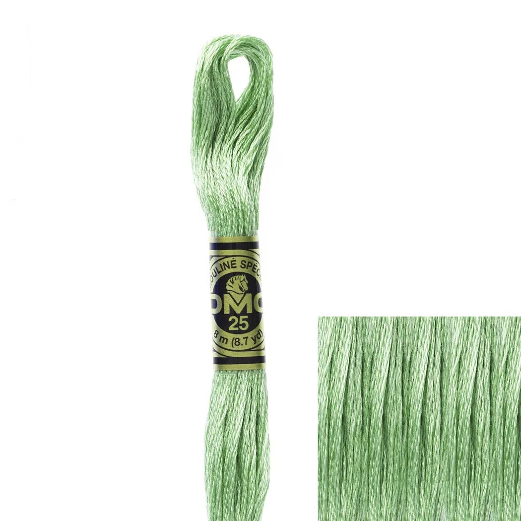 DMC Embroidery Floss, 6 - Strand - Pistachio Light 368 - Honey Bee Stamps
