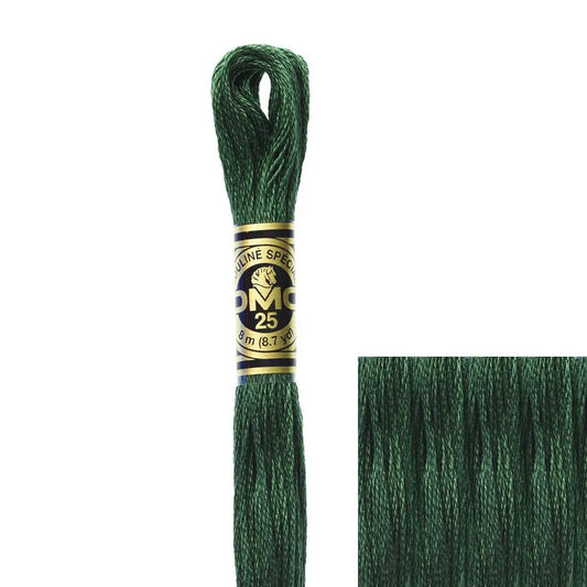 DMC Embroidery Floss, 6 - Strand - Pistachio Very Dark 319 - Honey Bee Stamps