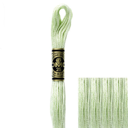 DMC Embroidery Floss, 6 - Strand - Pistachio Very Light 369 - Honey Bee Stamps