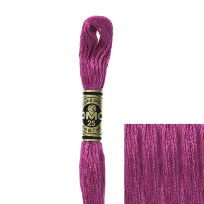 DMC Embroidery Floss, 6 - Strand - Plum 718 - Honey Bee Stamps