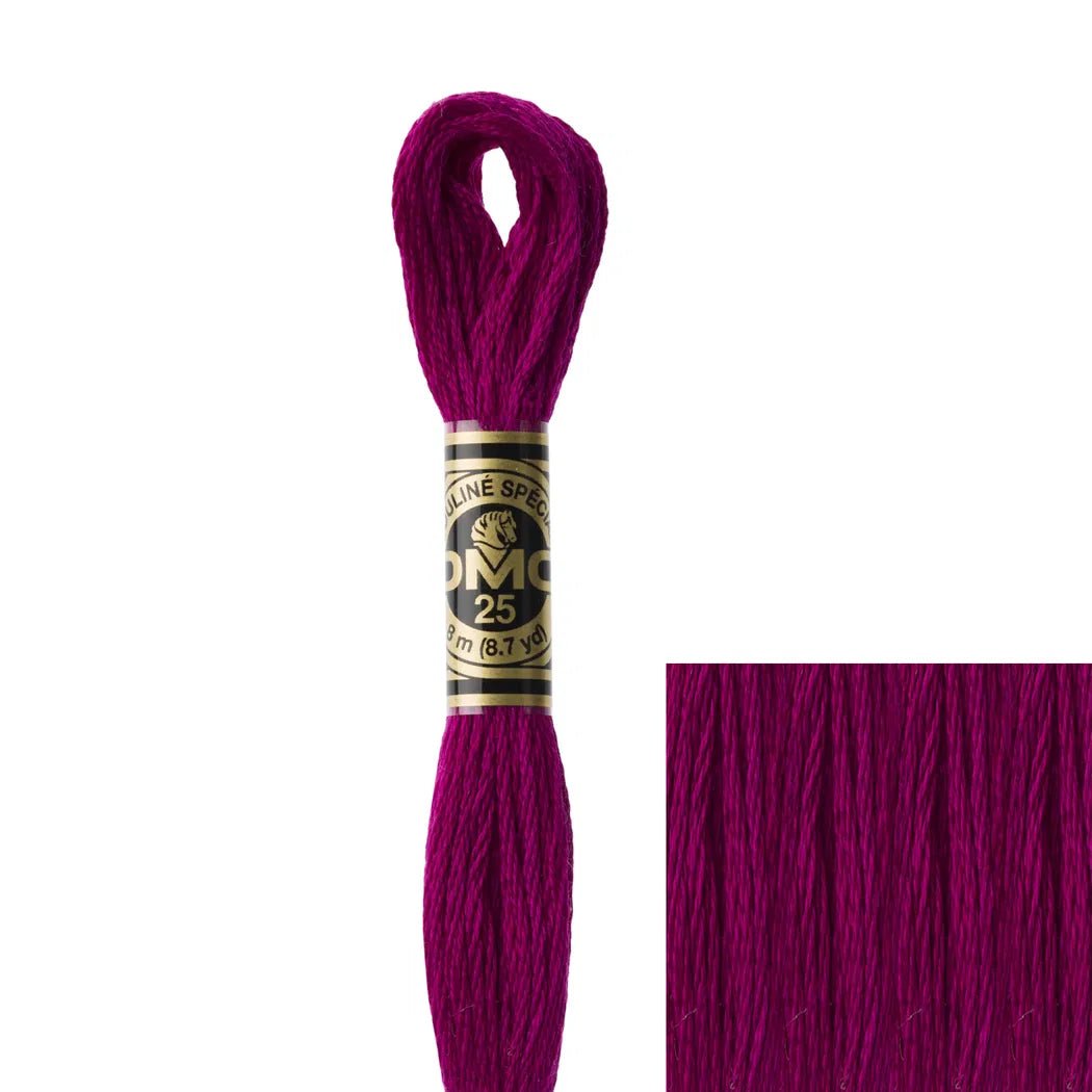 DMC Embroidery Floss, 6 - Strand - Plum Dark 915 - Honey Bee Stamps