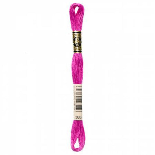 DMC Embroidery Floss, 6 - Strand - Plum Light 3607 - Honey Bee Stamps