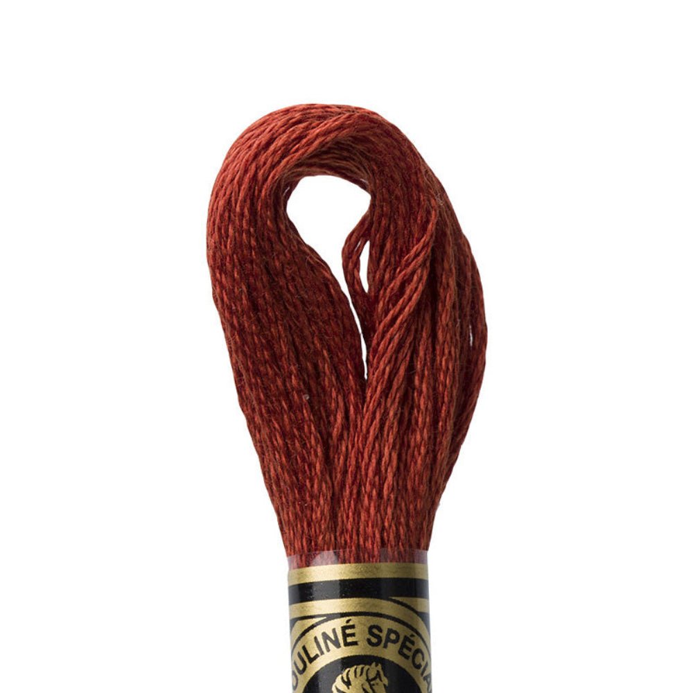 DMC Embroidery Floss, 6 - Strand - Red Copper Dark 918 - Honey Bee Stamps