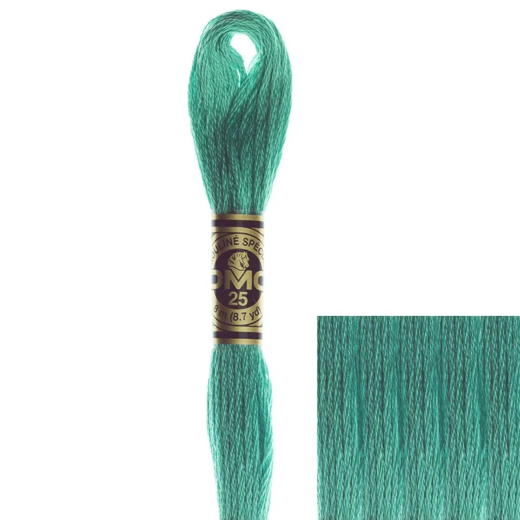 DMC Embroidery Floss, 6 - Strand - Sea Green Dark 958 - Honey Bee Stamps